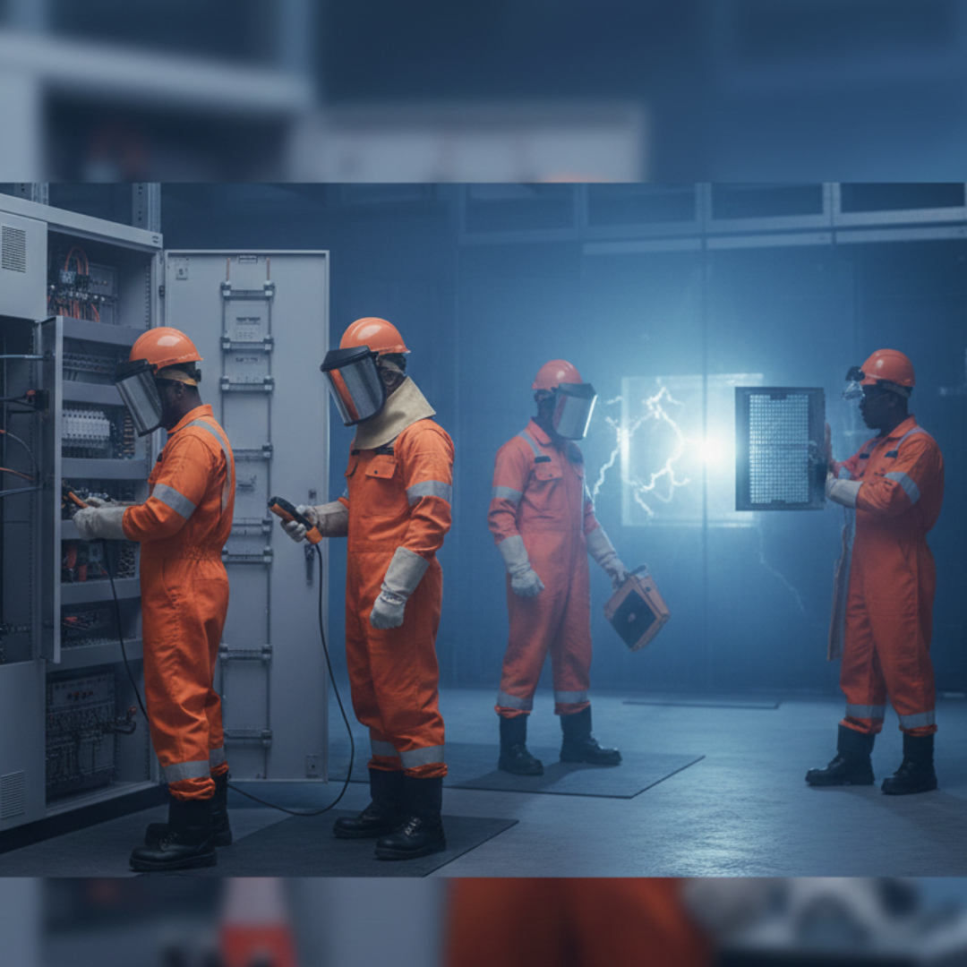 Arc Flash – Comprehensive Guide to Arc Flash PPE, Burn Protection, and Safety